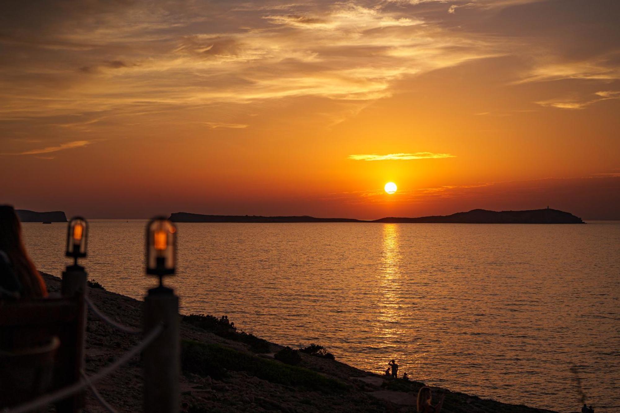 Hostal La Torre Ibiza Cap Negret (Adults Only) Sant Antoni de Portmany Exterior foto