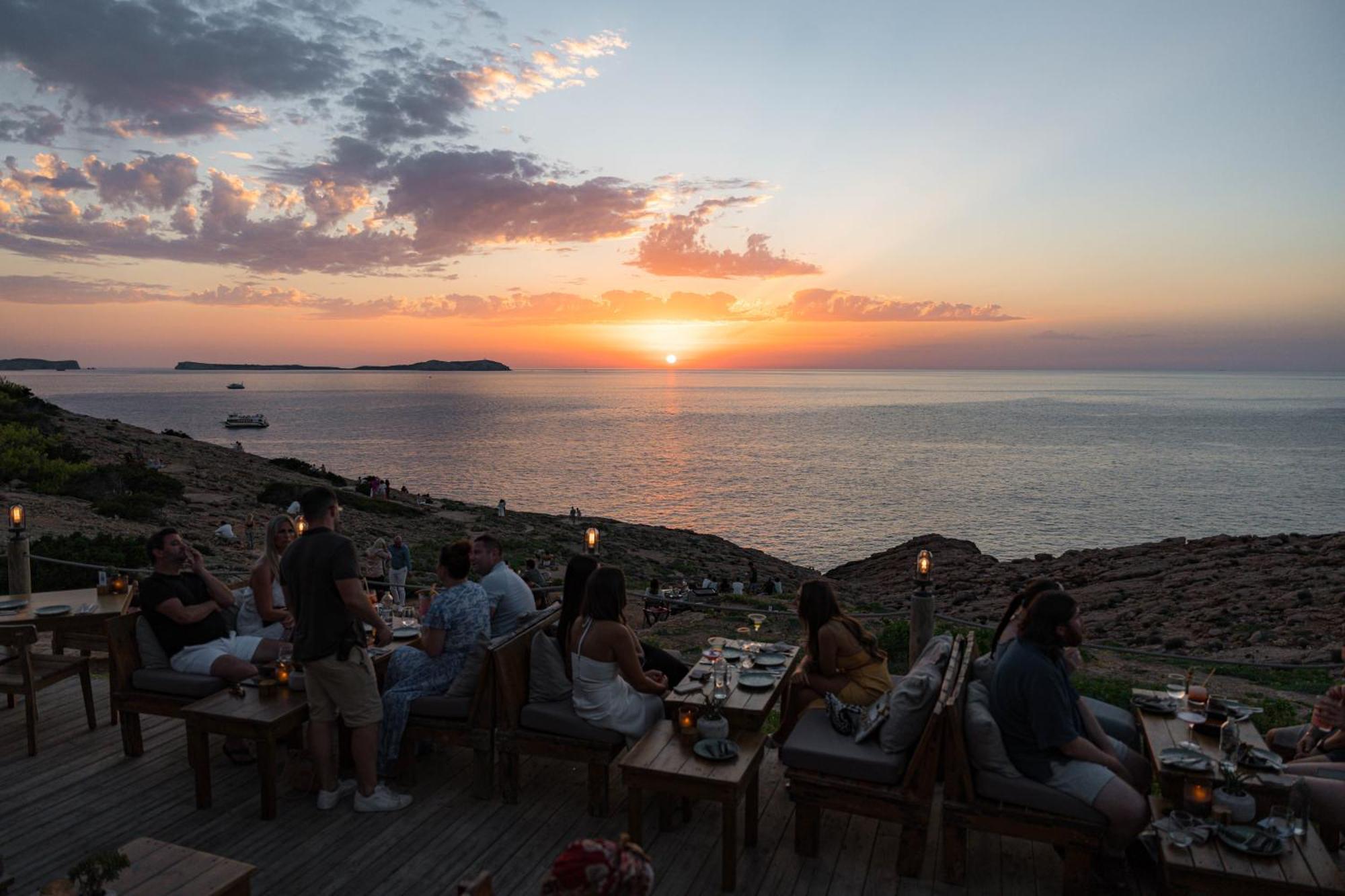 Hostal La Torre Ibiza Cap Negret (Adults Only) Sant Antoni de Portmany Exterior foto